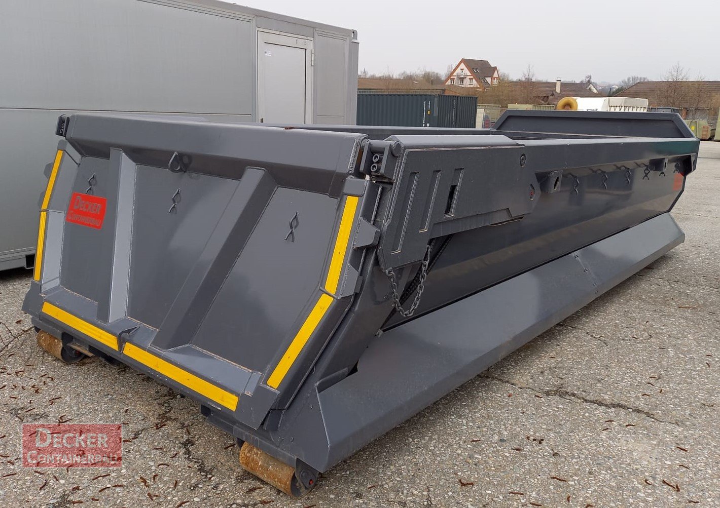 Abrollcontainer of the type Decker Container Abrollcontainer, Halfpipe, HARDOX, ca.14m³, hydr.Heckklappe, Neumaschine in Armstorf (Picture 6)
