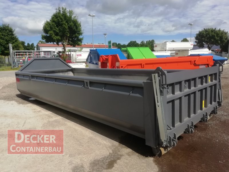 Abrollcontainer typu Decker Container Bayernbox,NL 34396 Liebenau,12m³,Pendelklappe, Neumaschine w Liebenau (Zdjęcie 1)