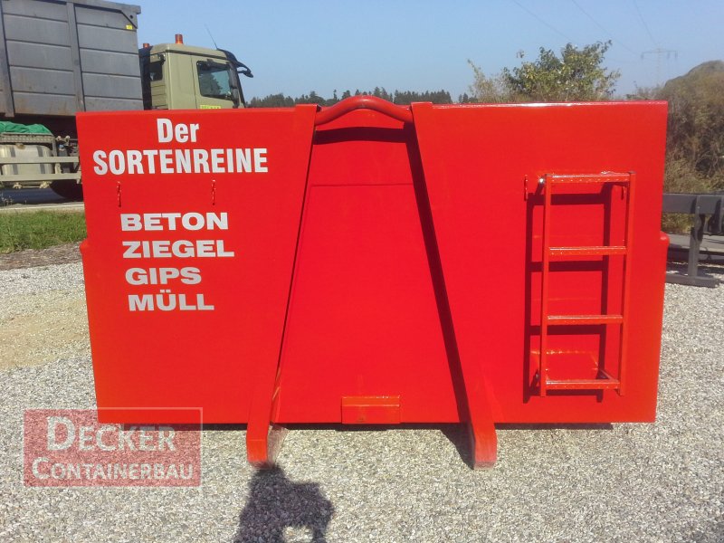 Abrollcontainer des Typs Decker Container DECKER Sortenreine Abrollcontainer Müll,- Trenncontainer, Neumaschine in Armstorf (Bild 1)