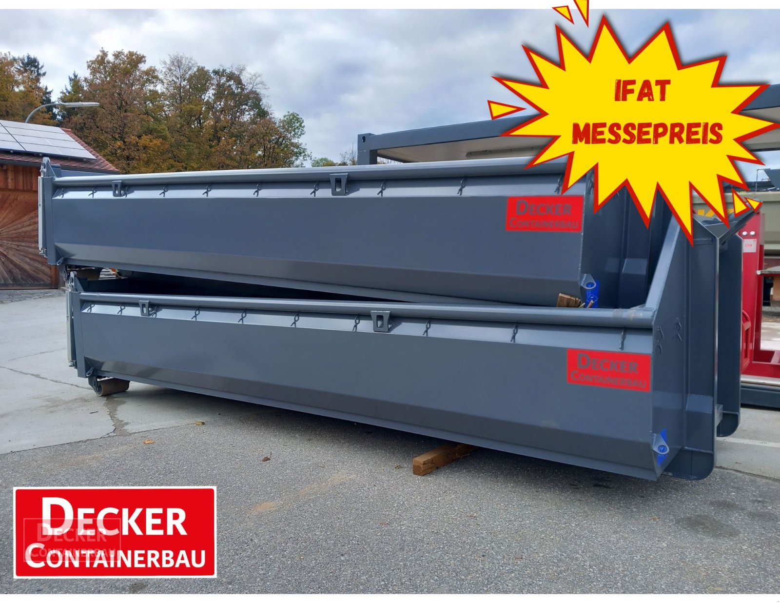 Abrollcontainer des Typs Decker Container IFAT-Messepreise, 34396 Liebenau,ab 4960€ netto, sofort verfügbar, Neumaschine in Liebenau (Bild 1)