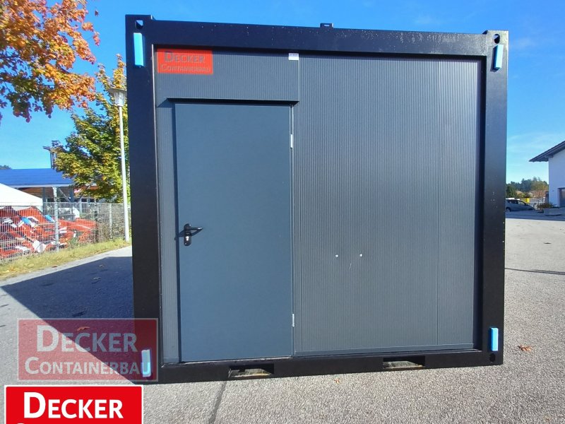Abrollcontainer des Typs Decker Container Sanitärcontainer 10ft, Dusche und WC, 8950€ netto, sofort verfügbar, Neumaschine in Armstorf (Bild 1)