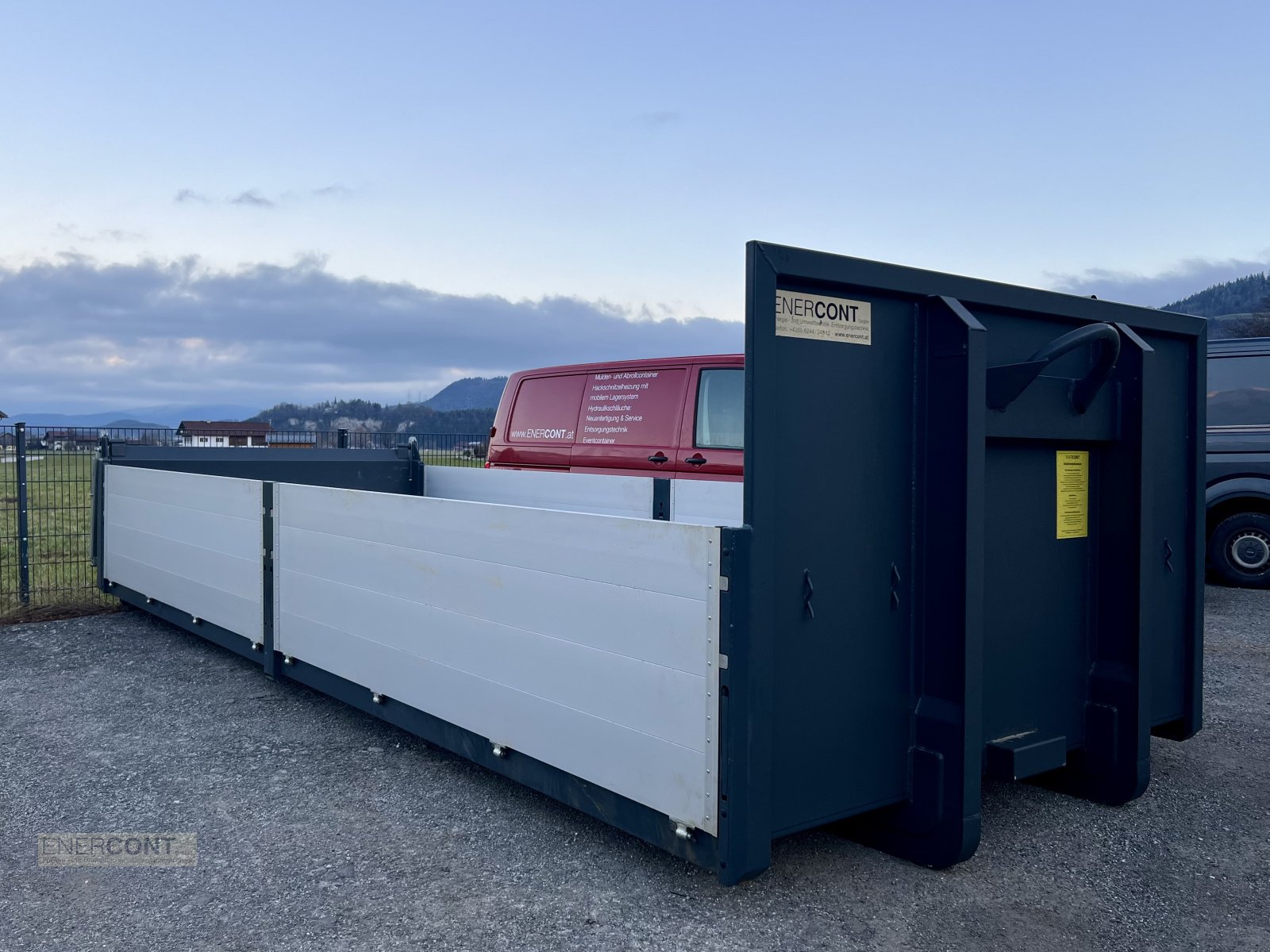 Abrollcontainer του τύπου ENERCONT GmbH Abrollcontainer 6500x2440x800mm mit Aluwände, Neumaschine σε Kuchl (Φωτογραφία 1)