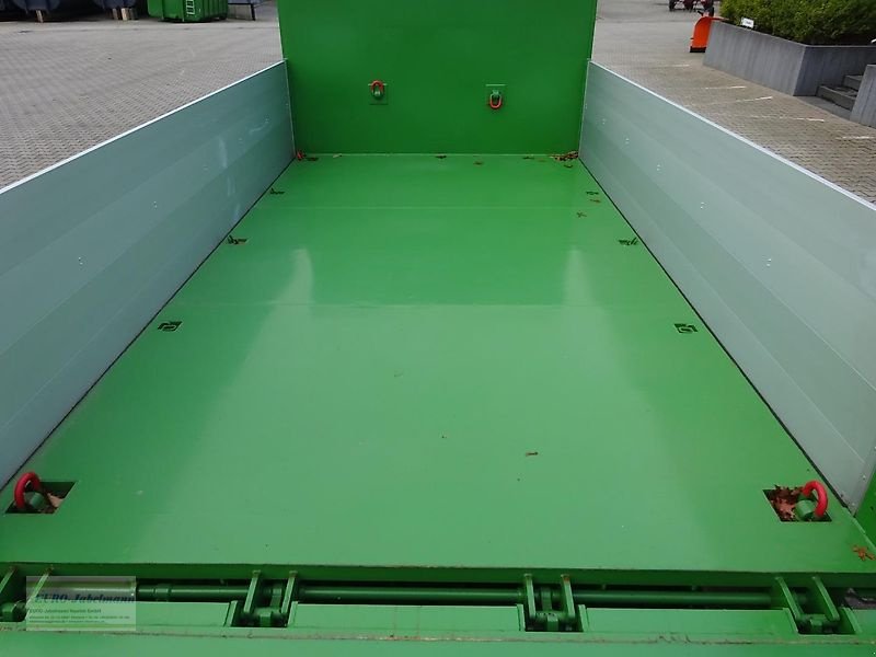 Abrollcontainer des Typs EURO-Jabelmann Container, Plattform, STE 4500 mit ALU-Bordwände, überfahrb. Heckklappe, NEU, Neumaschine in Itterbeck (Bild 5)