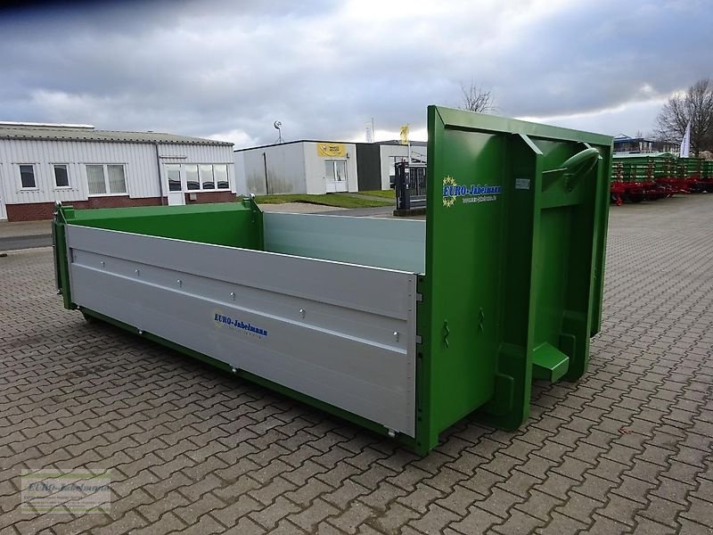 Abrollcontainer des Typs EURO-Jabelmann Container, Plattform, STE 4500 mit ALU-Bordwände, überfahrb. Heckklappe, NEU, Neumaschine in Itterbeck (Bild 7)