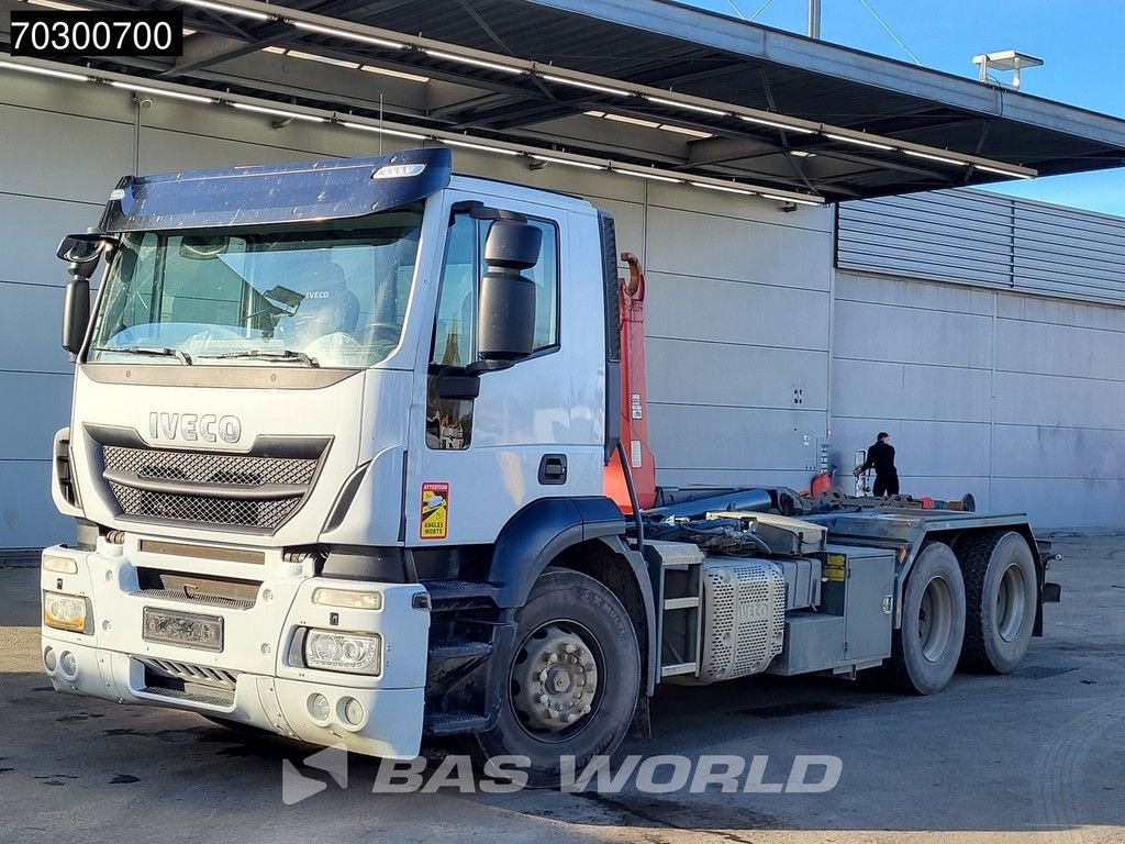 Abrollcontainer des Typs Iveco Stralis 460 Stralis 6X2 20 tons Dalby XHM3C20K Containersystem L, Gebrauchtmaschine in Veghel (Bild 11)