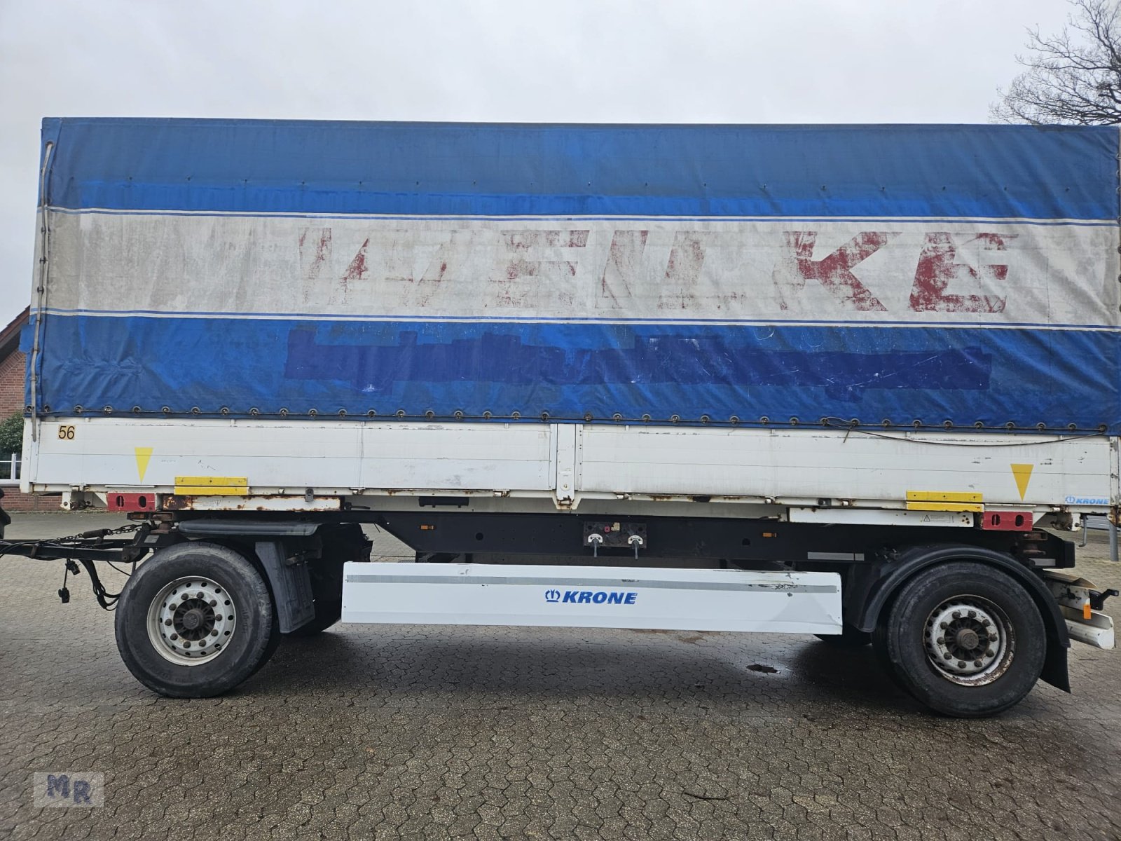 Abrollcontainer типа Krone Wechselbrücken Anhänger Plane Spriegel Interne Nr. 0319, Gebrauchtmaschine в Greven (Фотография 3)