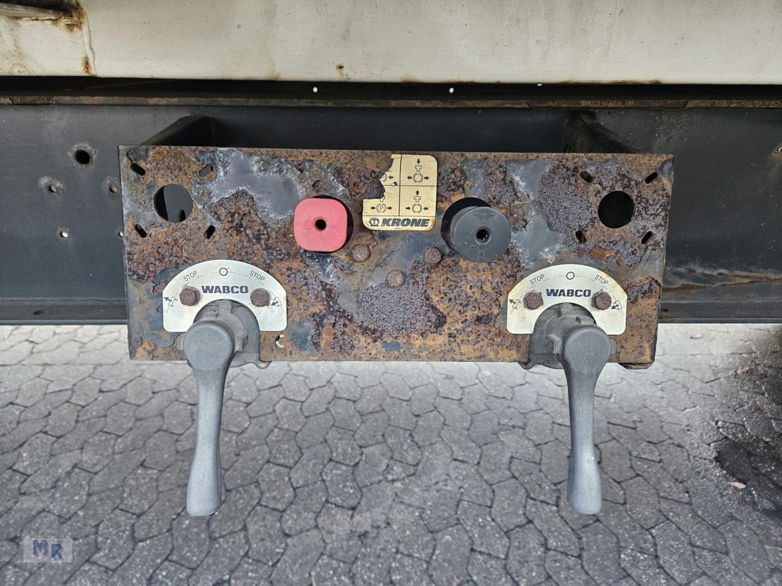 Abrollcontainer типа Krone Wechselbrücken Anhänger Plane Spriegel Interne Nr. 0319, Gebrauchtmaschine в Greven (Фотография 14)