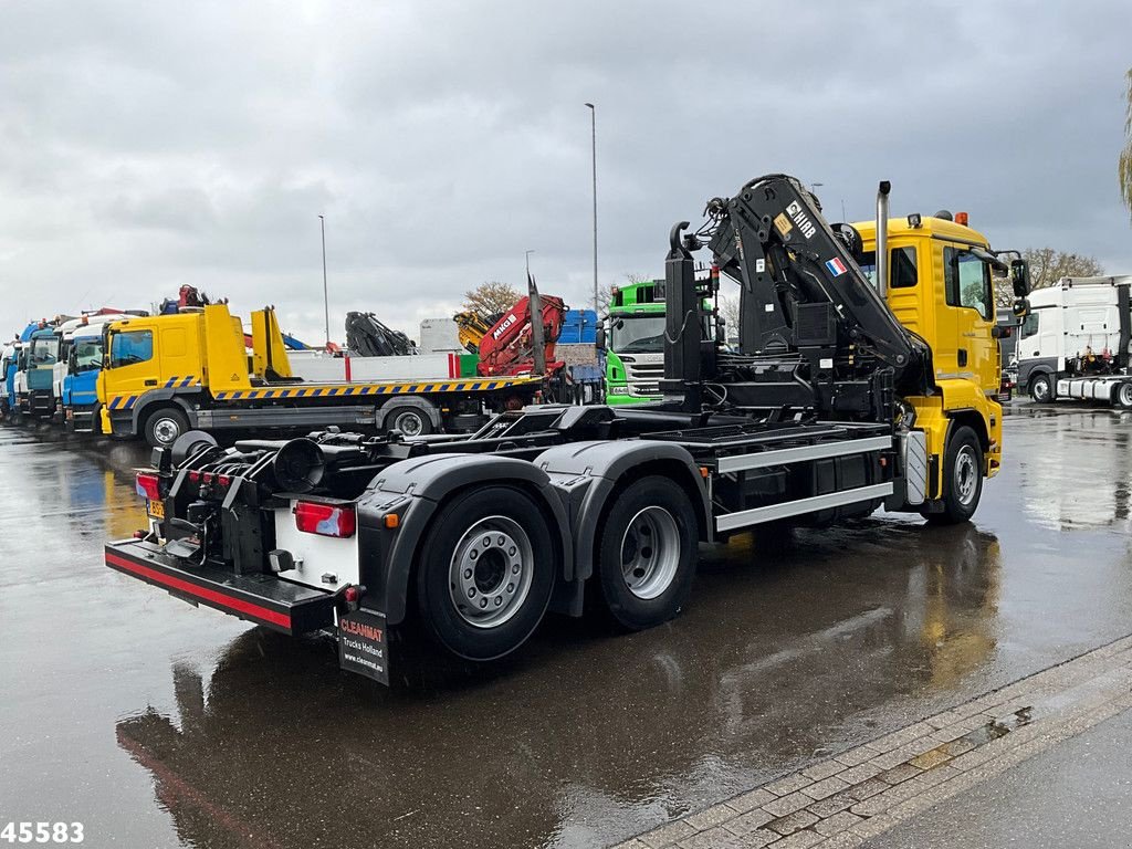 Abrollcontainer типа MAN TGA 26.360 Hiab 16 Tonmeter laadkraan, Gebrauchtmaschine в ANDELST (Фотография 5)