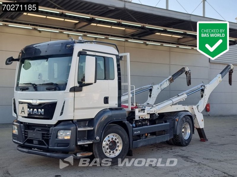 MAN TGS 18.320 4X2 13Tons Gergen skiploader Automatic Retarder Euro, Gebrauchtmaschine, Rok výroby: 2016 (Obrázek 1) Abrollcontainer typu MAN TGS 18.320 4X2 13Tons Gergen skiploader Automatic Retarder Euro, Gebrauchtmaschine v Veghel (Obrázek 1)