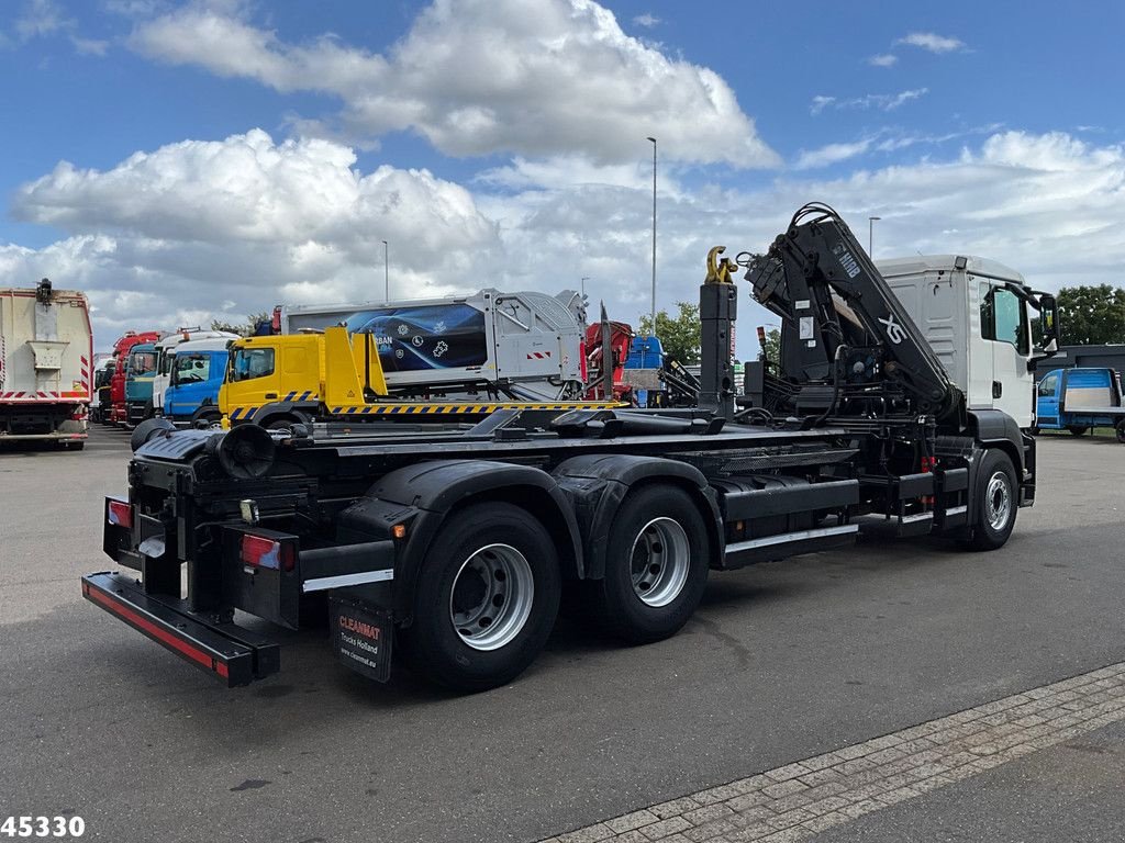 Abrollcontainer типа MAN TGS 26.360 6x4 Hiab 12 Tonmeter laadkraan, Gebrauchtmaschine в ANDELST (Фотография 5)