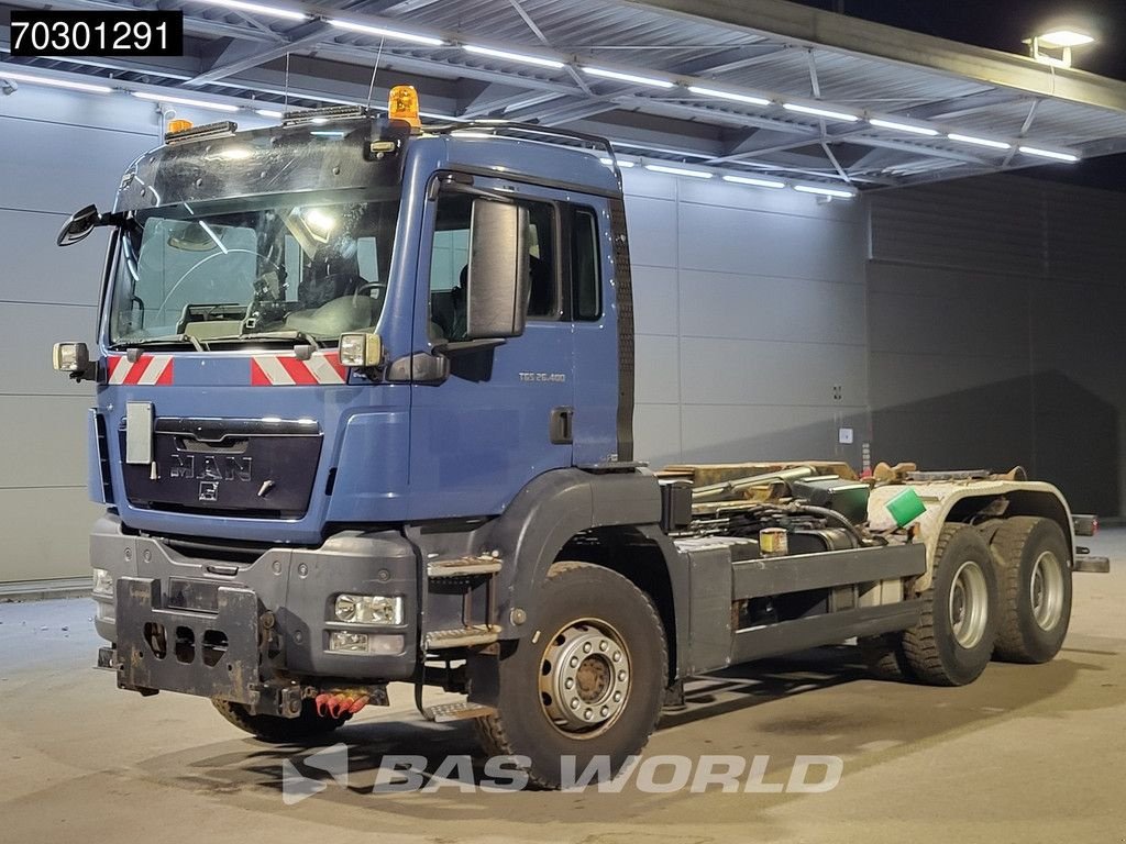 Abrollcontainer van het type MAN TGS 26.400 6X4 Hiab XR21S56 Containersystem Automatic Euro 5, Gebrauchtmaschine in Veghel (Foto 8)