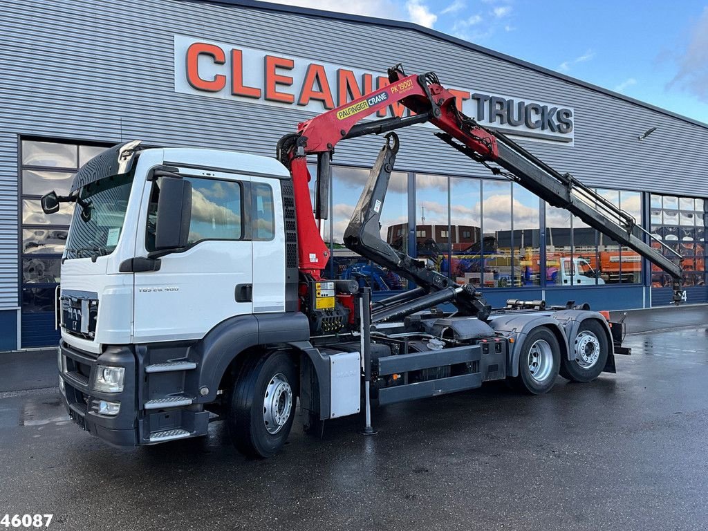 Abrollcontainer del tipo MAN TGS 26.400 Palfinger 19 Tonmeter laadkraan (bouwjaar 2016), Gebrauchtmaschine en ANDELST (Imagen 1)