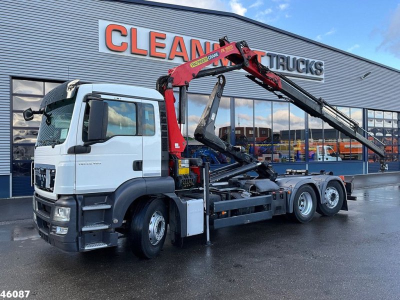 Abrollcontainer tip MAN TGS 26.400 Palfinger 19 Tonmeter laadkraan (bouwjaar 2016), Gebrauchtmaschine in ANDELST