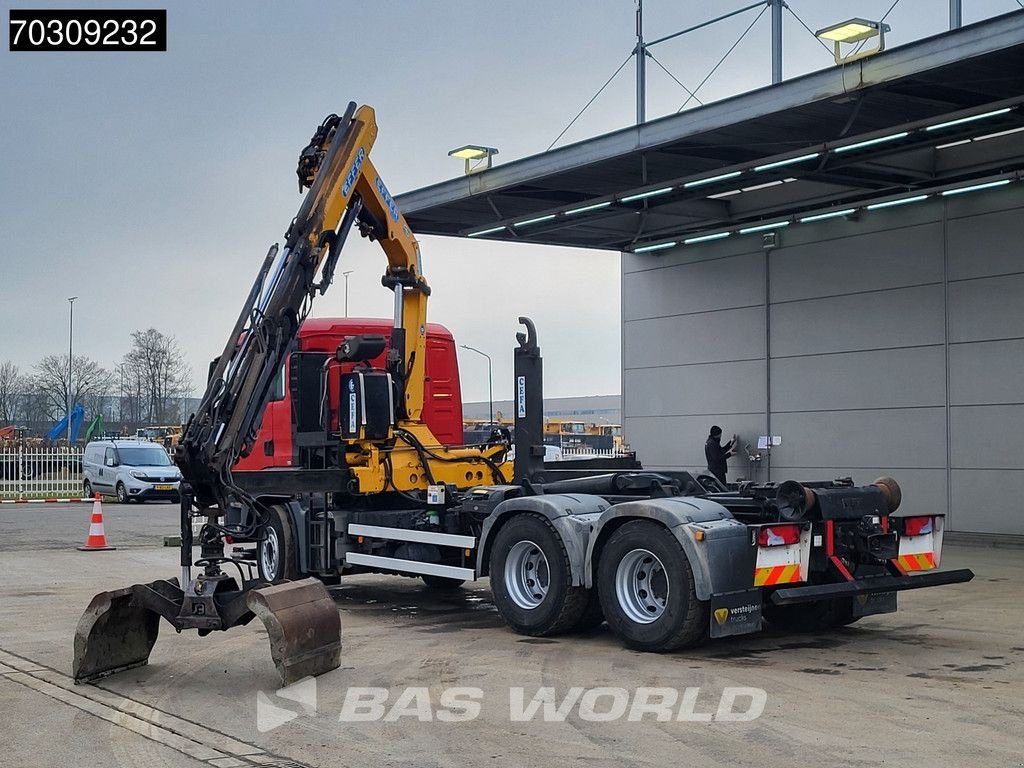 Abrollcontainer tipa MAN TGS 26.400 TGS 6X4 Effer 155 Crane + Hooklift Full Steel Euro 5, Gebrauchtmaschine u Veghel (Slika 5)