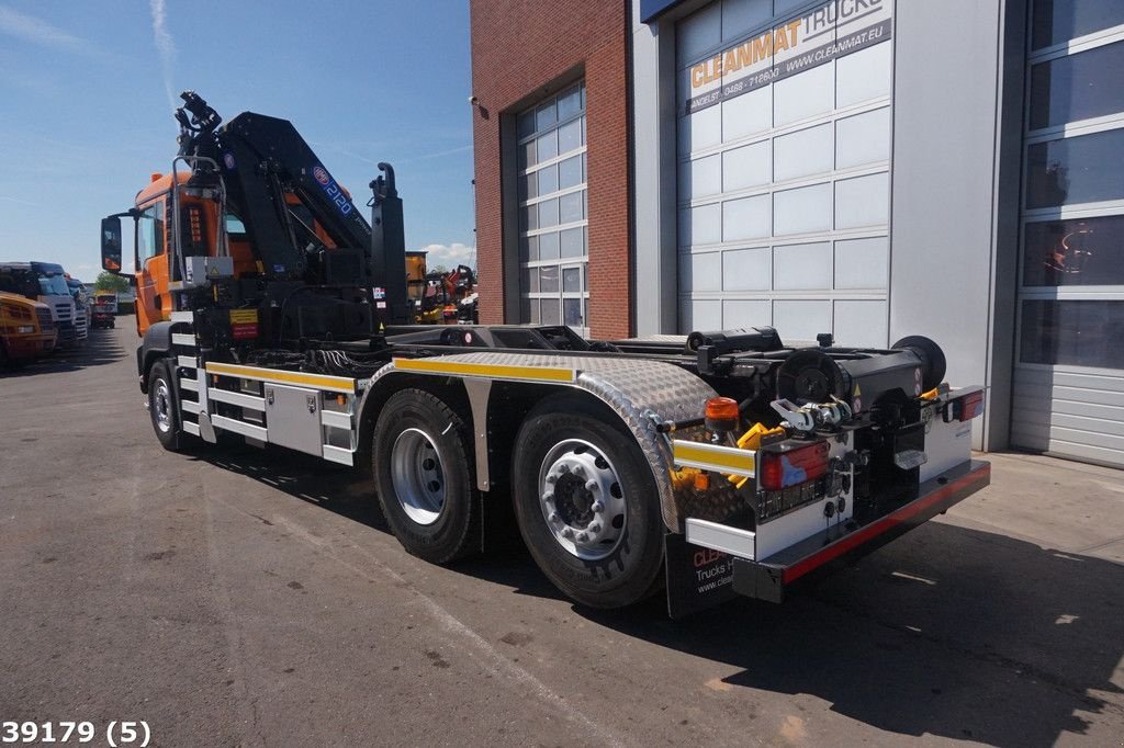 Abrollcontainer des Typs MAN TGS 26.420 HMF 21 Tonmeter laadkraan Just 170.296 km!, Gebrauchtmaschine in ANDELST (Bild 7)