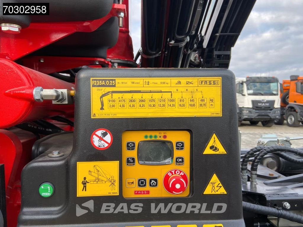 Abrollcontainer Türe ait MAN TGS 26.440 6X2 NEW! Fassi 235A Crane Hyva 20-57-S Lift+ Steering, Neumaschine içinde Veghel (resim 11)