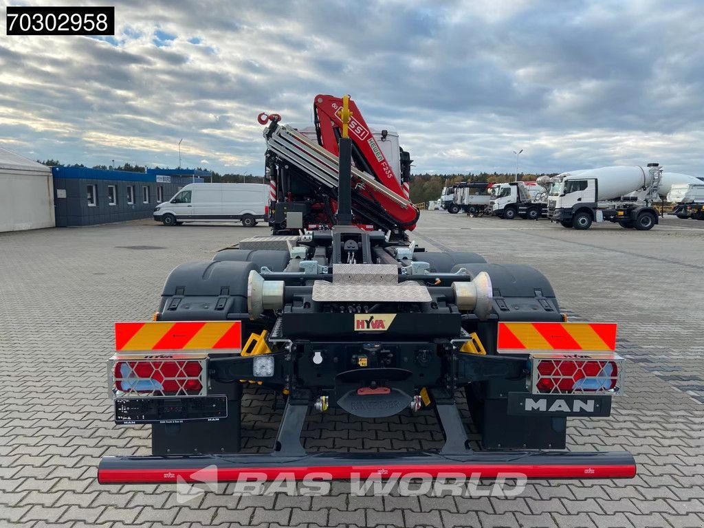 Abrollcontainer Türe ait MAN TGS 26.440 6X2 NEW! Fassi 235A Crane Hyva 20-57-S Lift+ Steering, Neumaschine içinde Veghel (resim 10)
