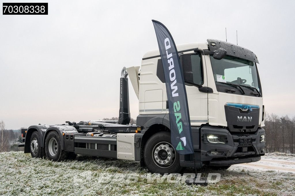 Abrollcontainer tip MAN TGS 26.480 TGS 6X2 NEW! Meiler RS21-65 Abrollkipper Steering axl, Neumaschine in Veghel (Poză 10)