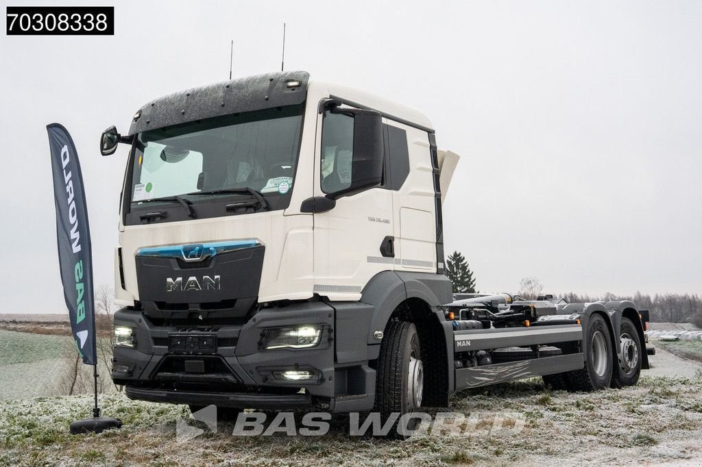 Abrollcontainer tip MAN TGS 26.480 TGS 6X2 NEW! Meiler RS21-65 Abrollkipper Steering axl, Neumaschine in Veghel (Poză 9)