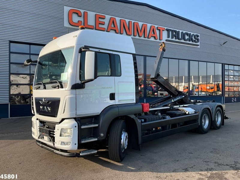 Abrollcontainer от тип MAN TGS 28.460 Euro 6 Marrel 20 Ton haakarmsysteem, Gebrauchtmaschine в ANDELST