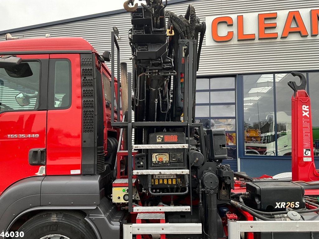Abrollcontainer of the type MAN TGS 32.440 Hiab 32 Tonmeter laadkraan met hydraulische lier, Gebrauchtmaschine in ANDELST (Picture 9)
