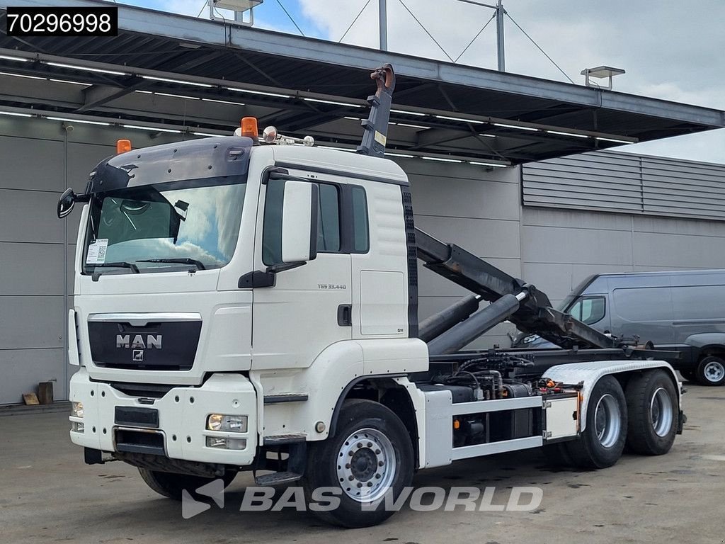 Abrollcontainer typu MAN TGS 33.440 6X4 25Ton AJK NHS25-5930 hooklift with 5th wheel Wech, Gebrauchtmaschine v Veghel (Obrázek 9)