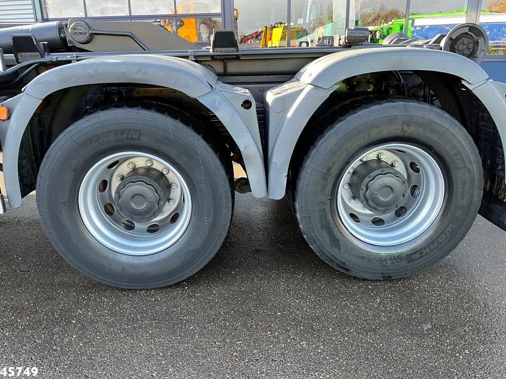 Abrollcontainer del tipo MAN TGS 33.440 6x4 ZF Intarder Manual Full steel 21 Ton haakarmsyste, Gebrauchtmaschine en ANDELST (Imagen 10)