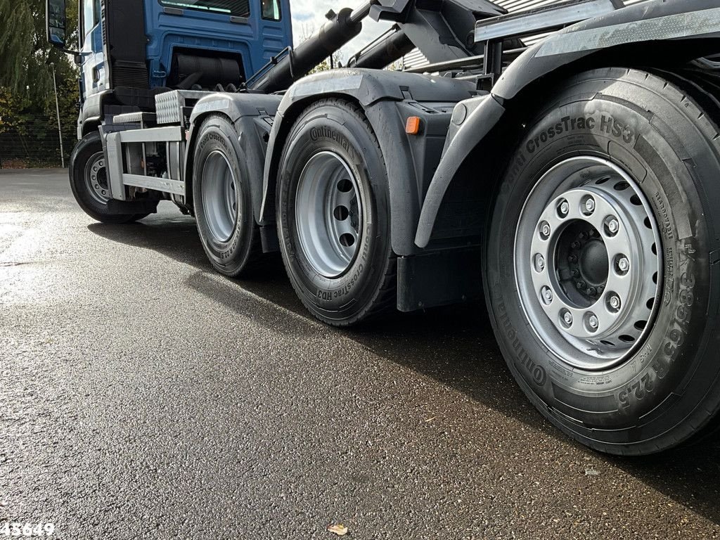 Abrollcontainer des Typs MAN TGS 35.440 8x4 HMF 17 Tonmeter laadkraan, Gebrauchtmaschine in ANDELST (Bild 8)