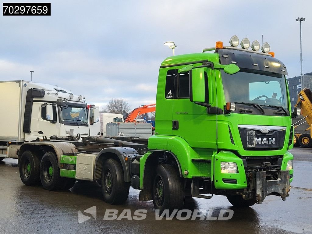 Abrollcontainer des Typs MAN TGS 37.440 8X4 Meiller RK26 65K Big-Axle Steelsuspension Manual, Gebrauchtmaschine in Veghel (Bild 9)