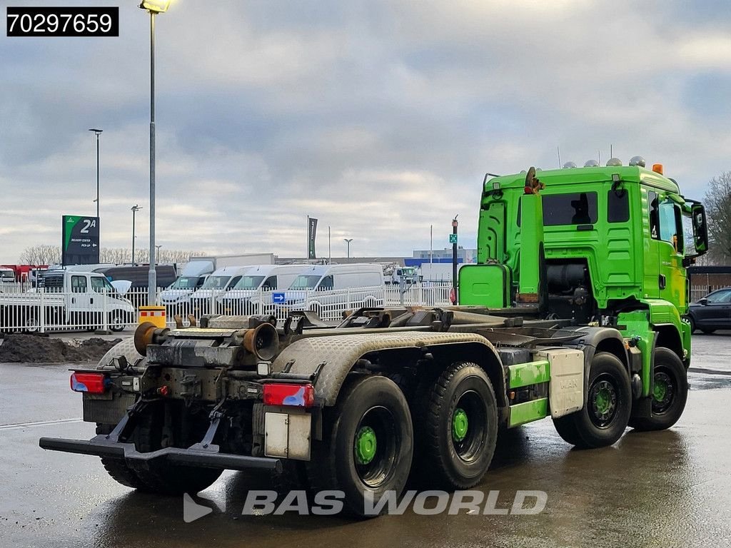 Abrollcontainer des Typs MAN TGS 37.440 8X4 Meiller RK26 65K Big-Axle Steelsuspension Manual, Gebrauchtmaschine in Veghel (Bild 10)