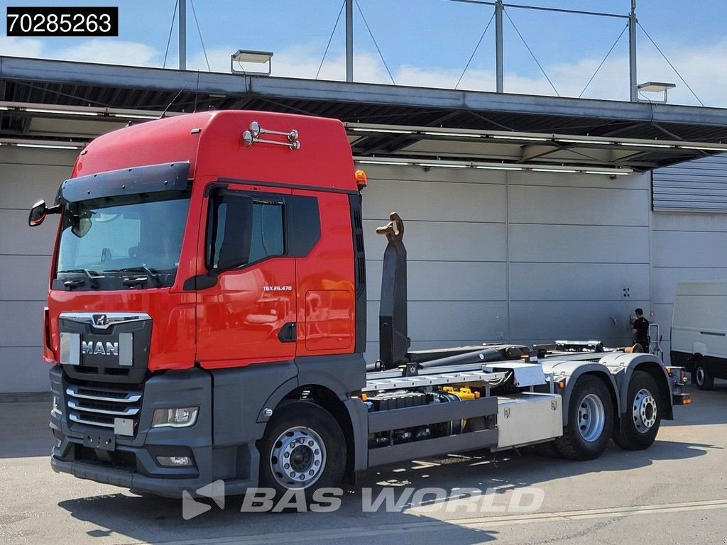 Abrollcontainer des Typs MAN TGX 26.470 TGX 6X2 21 Tonnes VDL hooklift Retarder Lift+Lenkachs, Gebrauchtmaschine in Veghel (Bild 8)