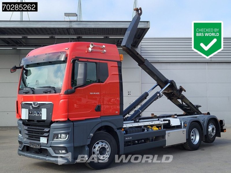 Abrollcontainer typu MAN TGX 26.470 TGX 6X2 VDL S-21-6200 ADR Retarder Lift+Lenkachse ACC, Gebrauchtmaschine v Veghel (Obrázek 1)