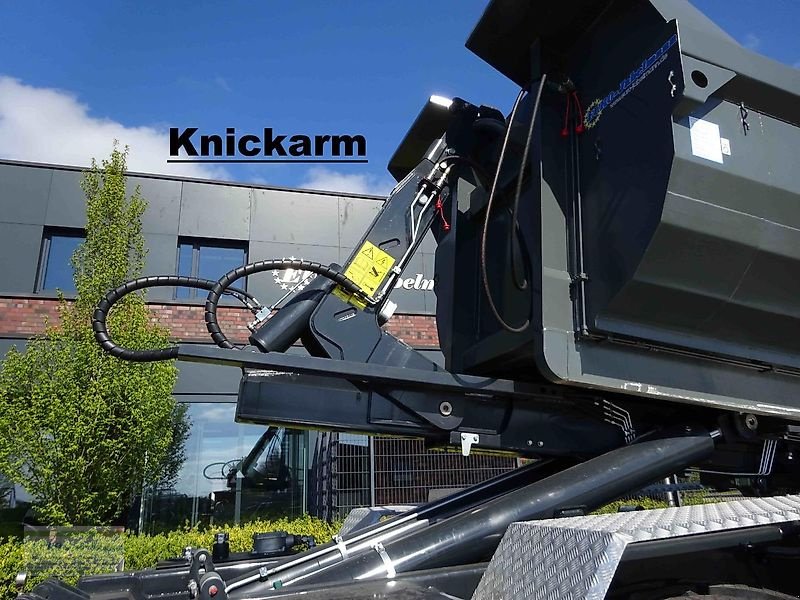 Abrollcontainer Türe ait PRONAR Hakenlift / Abrollkipper /  Containeranhänger / Containerfahrzeug / Abrollsystem / Abrollfahrzeug / Hakengerät Modell T 386, 33 to. Tridem, Neumaschine içinde Itterbeck (resim 14)