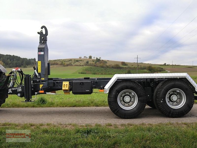 Abrollcontainer typu PRONAR T 185 Hakenliftanhänger 15 to Boogie-Fahrwerk, Neumaschine v Ostheim/Rhön (Obrázek 1)