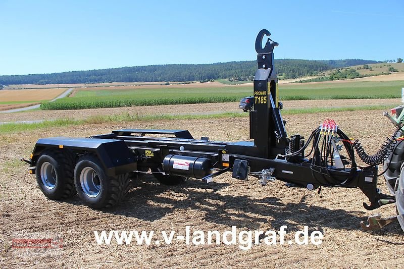 Abrollcontainer des Typs PRONAR T 185 Hakenliftanhänger 15 to Boogie-Fahrwerk, Neumaschine in Ostheim/Rhön (Bild 7)