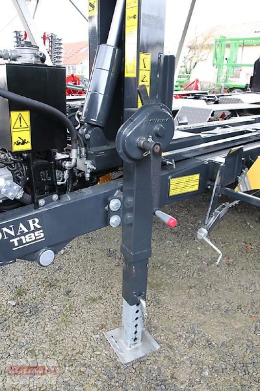 Abrollcontainer des Typs PRONAR T 185 Hakenliftanhänger 15 to Boogie-Fahrwerk, Neumaschine in Ostheim/Rhön (Bild 15)