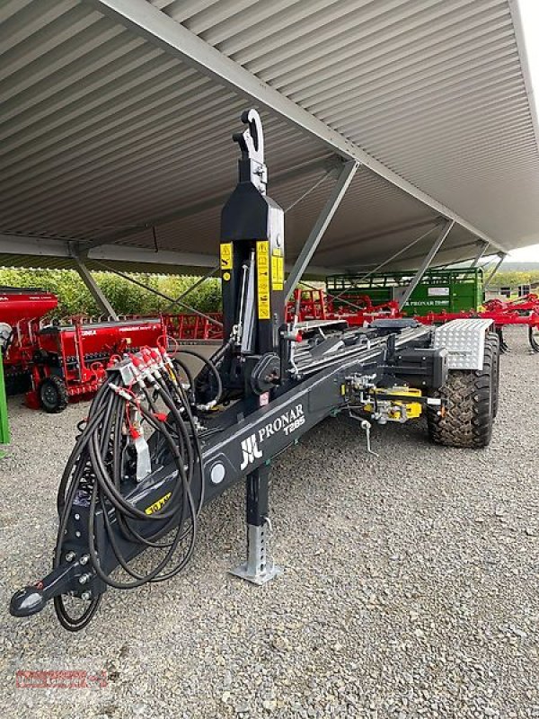 Abrollcontainer des Typs PRONAR T 285 Hakenlift-Anhänger 21 to Boogie-Fahrwerk, Neumaschine in Ostheim/Rhön (Bild 3)