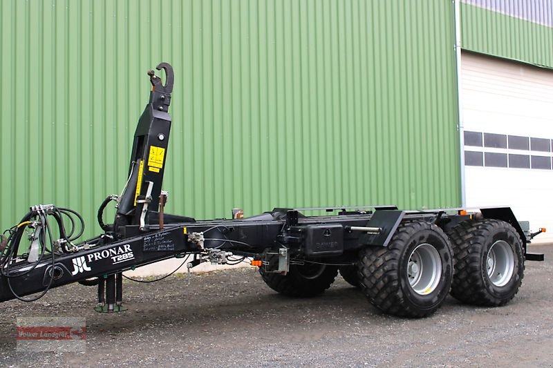 Abrollcontainer typu PRONAR T 285 Hakenlift-Anhänger 21to Boogie-Fahrwerk 600/50R22,5 Alliance 882, Gebrauchtmaschine v Ostheim/Rhön (Obrázek 1)