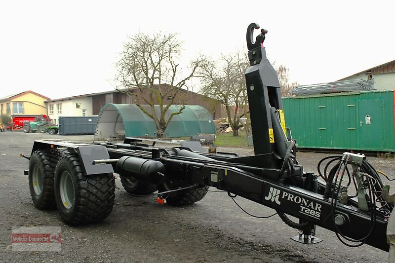 Abrollcontainer typu PRONAR T 285 Hakenlift-Anhänger 21to Boogie-Fahrwerk 600/50R22,5 Alliance 882, Gebrauchtmaschine v Ostheim/Rhön (Obrázek 2)