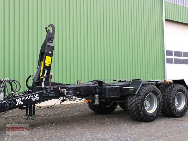 Abrollcontainer del tipo PRONAR T 285 Hakenlift-Anhänger 21to Boogie-Fahrwerk 600/50R22,5 Alliance 882, Gebrauchtmaschine In Ostheim/Rhön (Immagine 1)