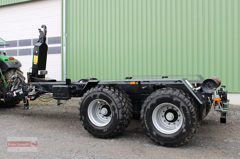 Abrollcontainer des Typs PRONAR T 285 Hakenlift-Anhänger 21to Boogie-Fahrwerk 600/50R22,5 Alliance 882, Gebrauchtmaschine in Ostheim/Rhön (Bild 3)