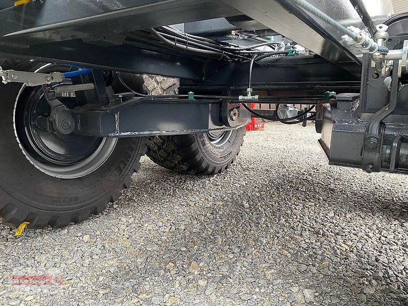 Abrollcontainer des Typs PRONAR T 285 Hakenlift-Anhänger 21to Boogie-Fahrwerk, Neumaschine in Ostheim/Rhön (Bild 8)