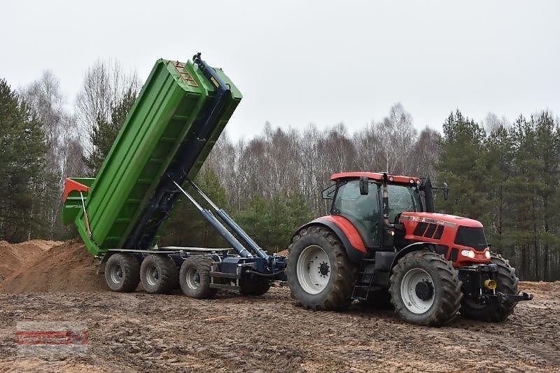 Abrollcontainer des Typs PRONAR T 386 Hakenliftanhänger 34 to Zwangslenkung Parabel-Fahrwerk, Neumaschine in Ostheim/Rhön (Bild 25)
