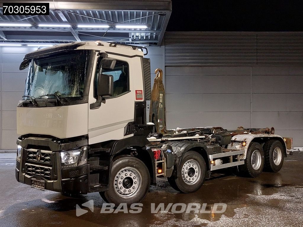 Abrollcontainer типа Renault C 460 8X4 21tons HIAB XR21Z61 Containersystem Big-Axle Automatic, Gebrauchtmaschine в Veghel (Фотография 7)