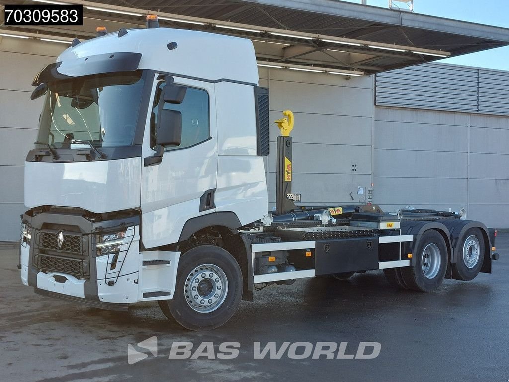 Abrollcontainer типа Renault C 480 6X2 NEW! HYVA H22 -60S Containersystem Lift+Steering Optib, Neumaschine в Veghel (Фотография 7)