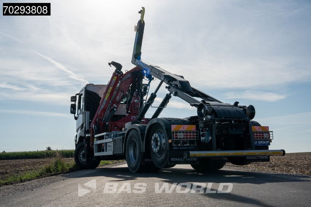 Abrollcontainer des Typs Renault C 480 C 6X2 Penz 15Z 9.5R Hiab 21 Tonnes Lift-Axle Euro 6, Neumaschine in Veghel (Bild 10)