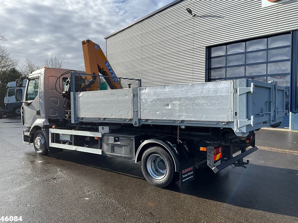 Abrollcontainer del tipo Renault Midlum 190.12 Effer 7,5 Tonmeter laadkraan, Gebrauchtmaschine en ANDELST (Imagen 3)