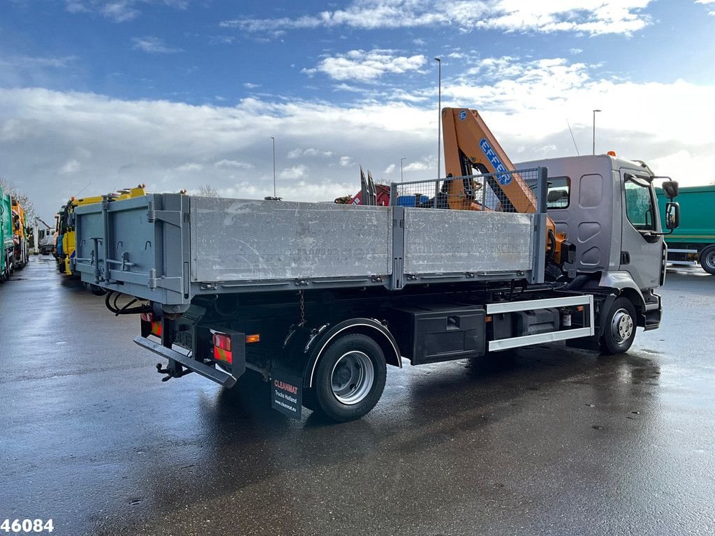 Abrollcontainer del tipo Renault Midlum 190.12 Effer 7,5 Tonmeter laadkraan, Gebrauchtmaschine en ANDELST (Imagen 5)