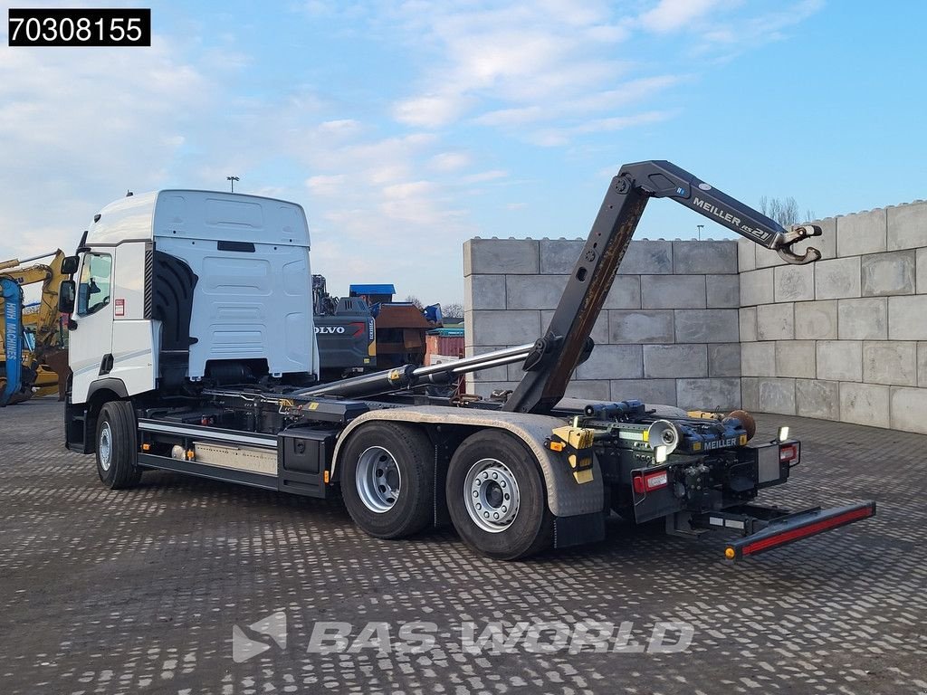 Abrollcontainer типа Renault T 480 6X2 Meiller RS21 70 Lift+Steering axle Automatic Sleeperca, Gebrauchtmaschine в Veghel (Фотография 5)