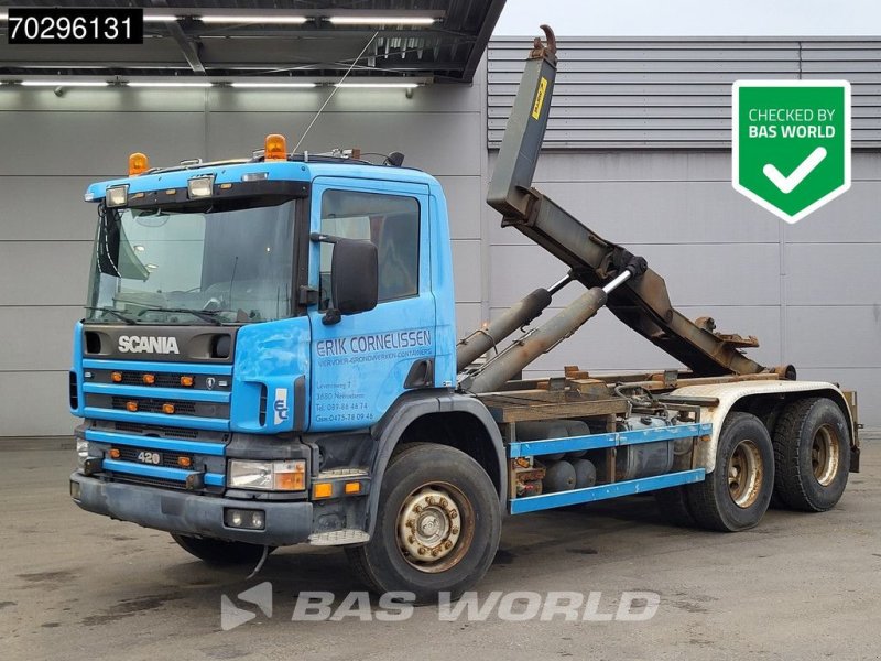 Abrollcontainer des Typs Scania 420 6X4 20tons Marrel THM 20000 Manual Retarder Steelsuspension, Gebrauchtmaschine in Veghel (Bild 1)